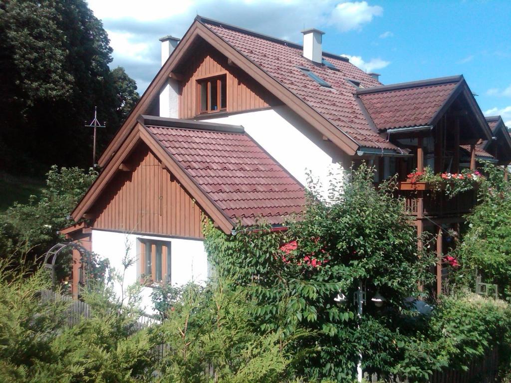 Ferienhaus Waldsicht Флахау Екстер'єр фото